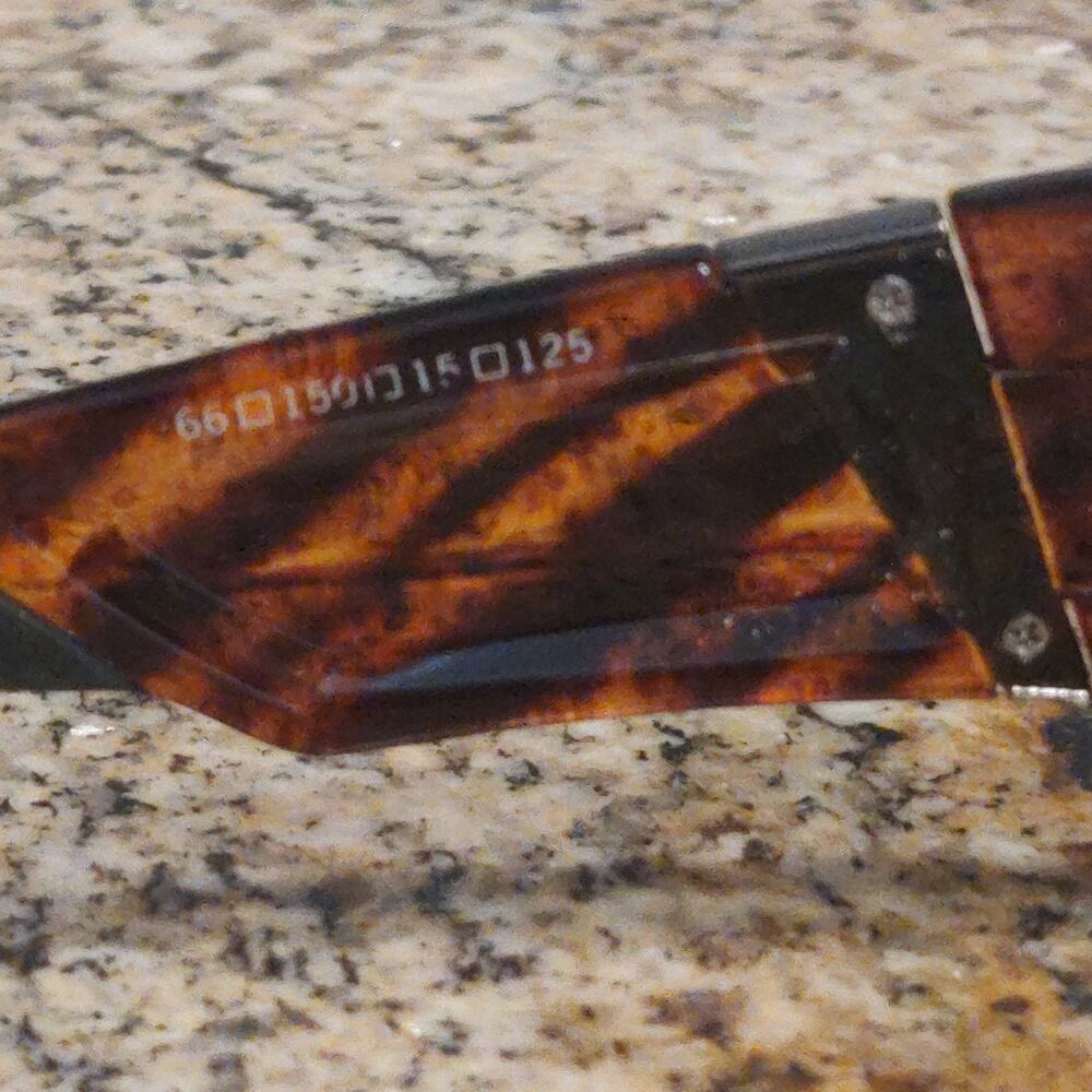 Bison R804-002 Tortoise Shell Wraparound Sunglasses - Picture 7 of 12